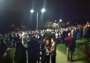 Garvey Park vigil