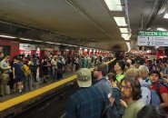 Red Line riders dumped at Park Street