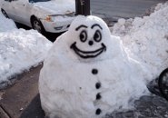 Snowman in Four Corners