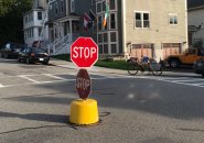 Double stop signs