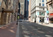 State Street with almost nobody there