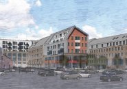 Rendering of proposed Port Norfolk development