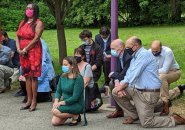 Kneeling in Hyde Park