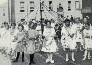 May Day dancers