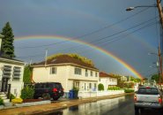 Rainbow over Readville