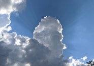 Halo cloud over Roslindale