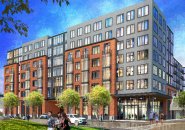 Rendering of proposed Charlestown residential building