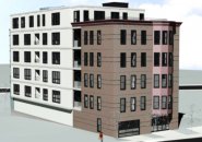 Rendering of proposed 44 Ellery St. in South Boston