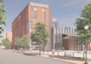 Proposed arts builidng on West Newton Street