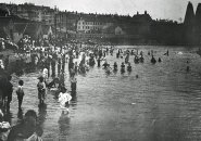 Charlestown beach in 1900