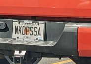 License plate reading WKDPSSA