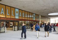 Formerly giant ad space at South Station