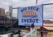 New Barking Crab sign advertises big deck energy