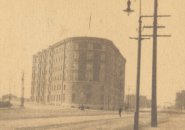 Old photo of Hotel Buckminster in 1900