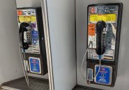 Two working payphones