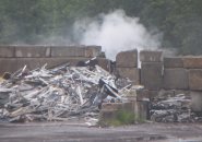 Fire anew at Readville scrapyard