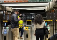 Making a video about the new faregates
