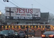 Jesus, what a billboard