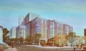 Architect's rendering of proposed Linden Street building