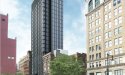 Rendering of proposed 22-story condo builidng on Kneeland Street in Chinatown